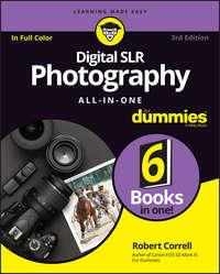 Digital SLR Photography All-in-One For Dummies, Robert  Correll аудиокнига. ISDN28278060