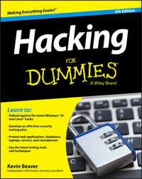 Hacking For Dummies, Kevin  Beaver аудиокнига. ISDN28282308