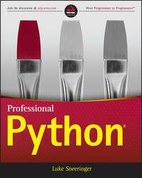 Professional Python, Luke Sneeringer аудиокнига. ISDN28282884
