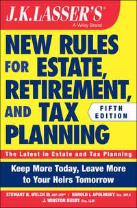 JK Lassers New Rules for Estate, Retirement, and Tax Planning,  аудиокнига. ISDN28282992
