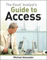The Excel Analysts Guide to Access - Michael Alexander