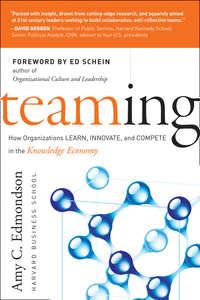 Teaming. How Organizations Learn, Innovate, and Compete in the Knowledge Economy, Эми Эдмондсон аудиокнига. ISDN28302036