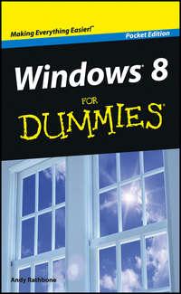 Windows 8 For Dummies, Pocket Edition - Andy Rathbone