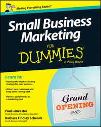 Small Business Marketing For Dummies, Paul  Lancaster аудиокнига. ISDN28312872