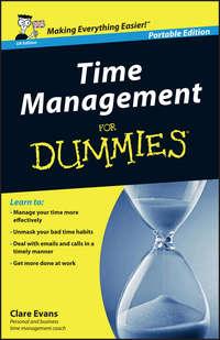 Time Management For Dummies – UK, Clare  Evans аудиокнига. ISDN28313511