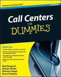 Call Centers For Dummies, Real  Bergevin аудиокнига. ISDN28313727