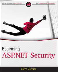 Beginning ASP.NET Security - Barry Dorrans