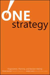 One Strategy. Organization, Planning, and Decision Making, Steven  Sinofsky аудиокнига. ISDN28321008