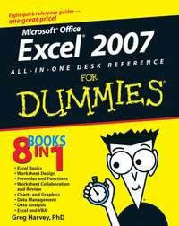 Excel 2007 All-In-One Desk Reference For Dummies - Greg Harvey