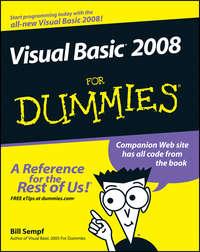 Visual Basic 2008 For Dummies - Bill Sempf