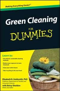 Green Cleaning For Dummies - Betsy Sheldon