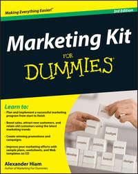 Marketing Kit for Dummies, Alexander  Hiam аудиокнига. ISDN28977125