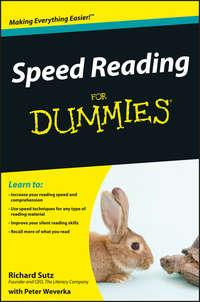 Speed Reading For Dummies, Peter  Weverka аудиокнига. ISDN28977293