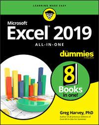 Excel 2019 All-in-One For Dummies - Greg Harvey