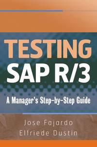 Testing SAP R/3 - Elfriede Dustin