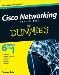 Cisco Networking All-in-One For Dummies, Edward  Tetz аудиокнига. ISDN43494837