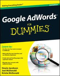 Google AdWords For Dummies - Joel McDonald