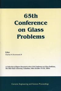 65th Conference on Glass Problems - Charles H. Drummond