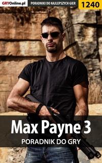 Max Payne 3 - Jacek Hałas