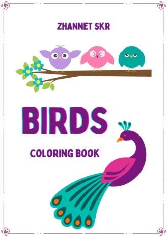 Birds. Coloring Book - Skr Zhannet
