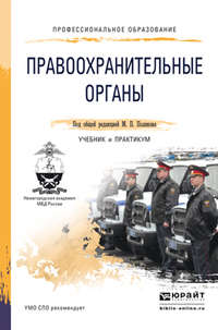 Правоохранительные органы. Учебник и практикум для СПО - Михаил Поляков