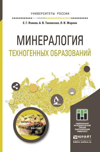 Минералогия техногенных образований. Учебное пособие для академического бакалавриата - Егор Язиков
