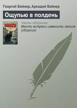 Ощупью в полдень - Георгий Вайнер