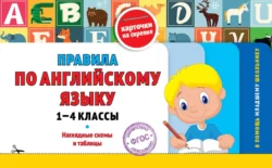 Правила по английскому языку: 1-4 классы - Сборник