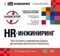HR-инжиниринг, аудиокнига Вячеслава Кондратьева. ISDN177588