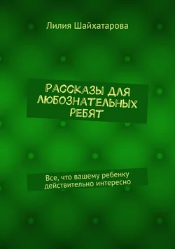 Рассказы для любознательных ребят. Все, что вашему ребенку действительно интересно - Лилия Шайхатарова