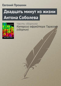 Двадцать минут из жизни Антона Соболева, аудиокнига Евгения Прошкина. ISDN184216