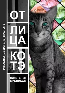 От лица котэ. Поэзия левой задней лапой - Вильгельм Бубликов