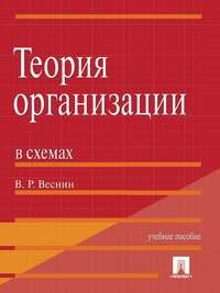 Теория организации в схемах, audiobook В. Р. Веснина. ISDN21553098
