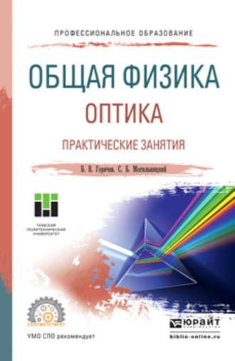 Общая физика. Оптика. Практические занятия. Учебное пособие для СПО - Борис Горячев