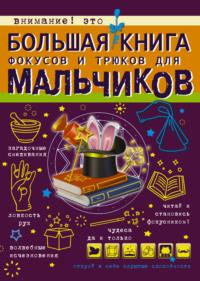 Большая книга фокусов и трюков для мальчиков - Виктория Ригарович