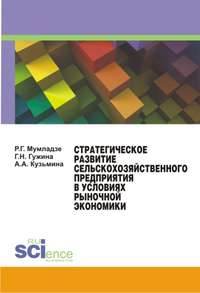 Стратегическое развитие сельскохозяйственного предприятия в условиях рыночной экономики. Монография - Галина Гужина