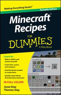 Minecraft Recipes For Dummies, Jesse  Stay audiobook. ISDN27383030