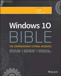 Windows 10 Bible - Jeffrey R. Shapiro