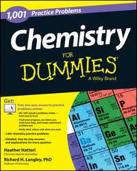 Chemistry: 1,001 Practice Problems For Dummies (+ Free Online Practice) - Heather Hattori