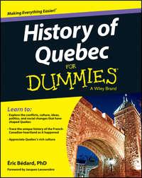 History of Quebec For Dummies - Bédard Éric