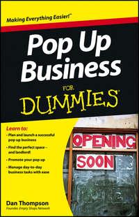 Pop-Up Business For Dummies - Dan Thompson