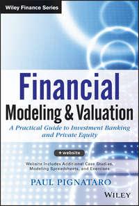 Financial Modeling and Valuation. A Practical Guide to Investment Banking and Private Equity - Paul Pignataro