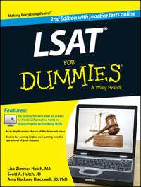 LSAT For Dummies (with Free Online Practice Tests) - Amy Blackwell