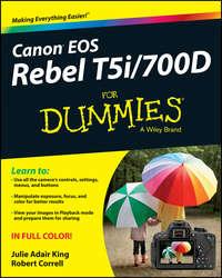 Canon EOS Rebel T5i/700D For Dummies - Robert Correll