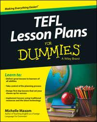 TEFL Lesson Plans For Dummies - Michelle Maxom
