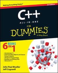 C++ All-in-One For Dummies, Jeff  Cogswell audiobook. ISDN28272822