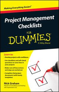 Project Management Checklists For Dummies - Nick Graham