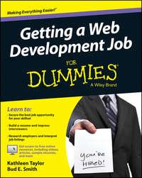 Getting a Web Development Job For Dummies, Kathleen  Taylor аудиокнига. ISDN28274379