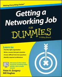 Getting a Networking Job For Dummies, Bill  Hughes audiobook. ISDN28274901