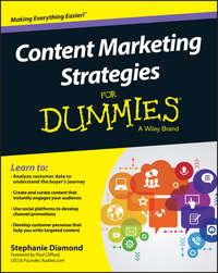 Content Marketing Strategies For Dummies, Stephanie  Diamond аудиокнига. ISDN28276548